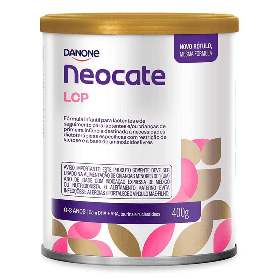 Neocate LCP 0 a 3 anos Lata 400g - Imagem 1